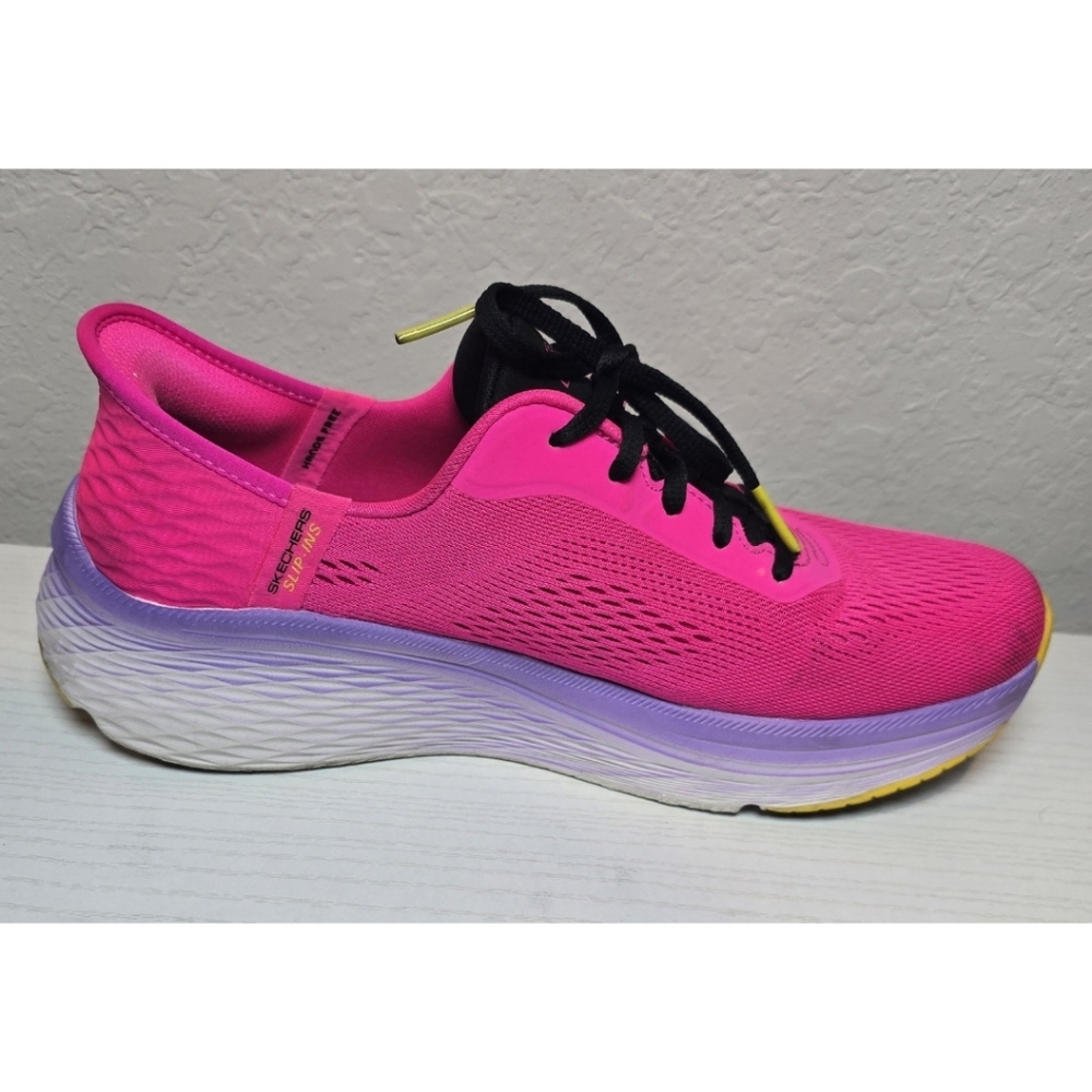 Skechers Elite 2.0 Solace Slip Ins Max Cushioning Endeavour 8.5 Womens Hot Pink - Picture 7 of 8